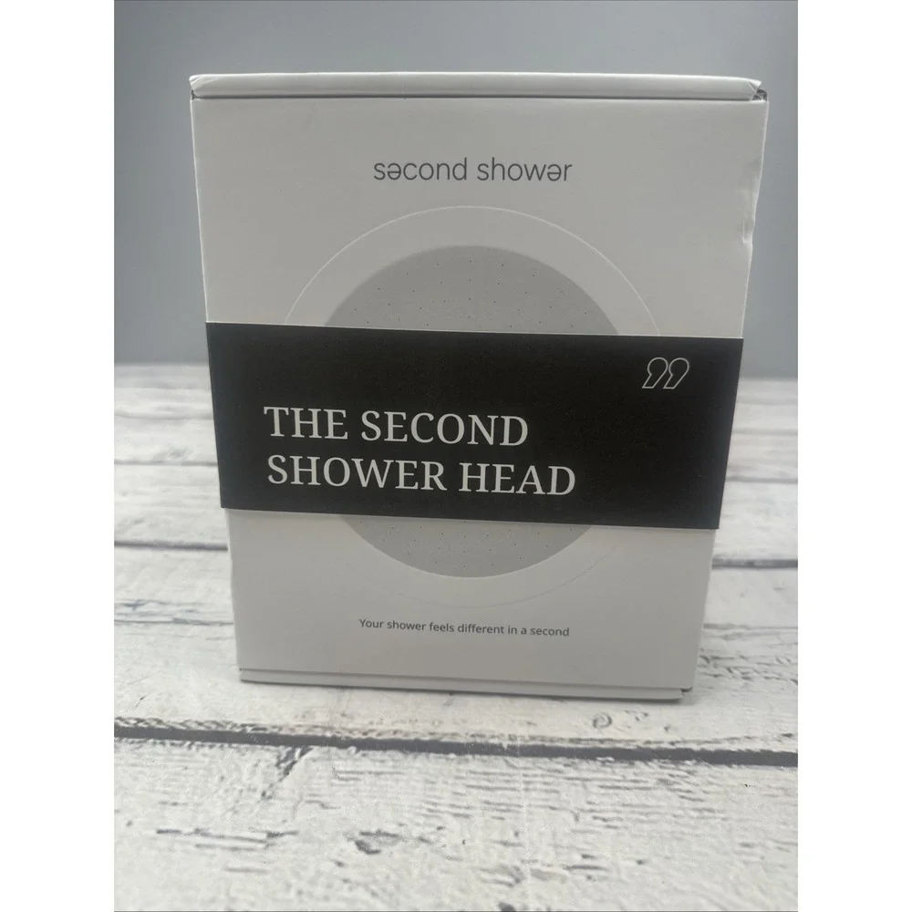 SecondShower Filtered Shower Hand | Clinically Proven for Skin Health, New